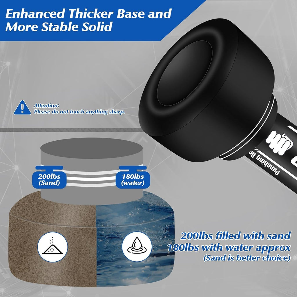 Heavy Punching Bag Boxing Free Standing Fitness MMA Fitness Training Equipment