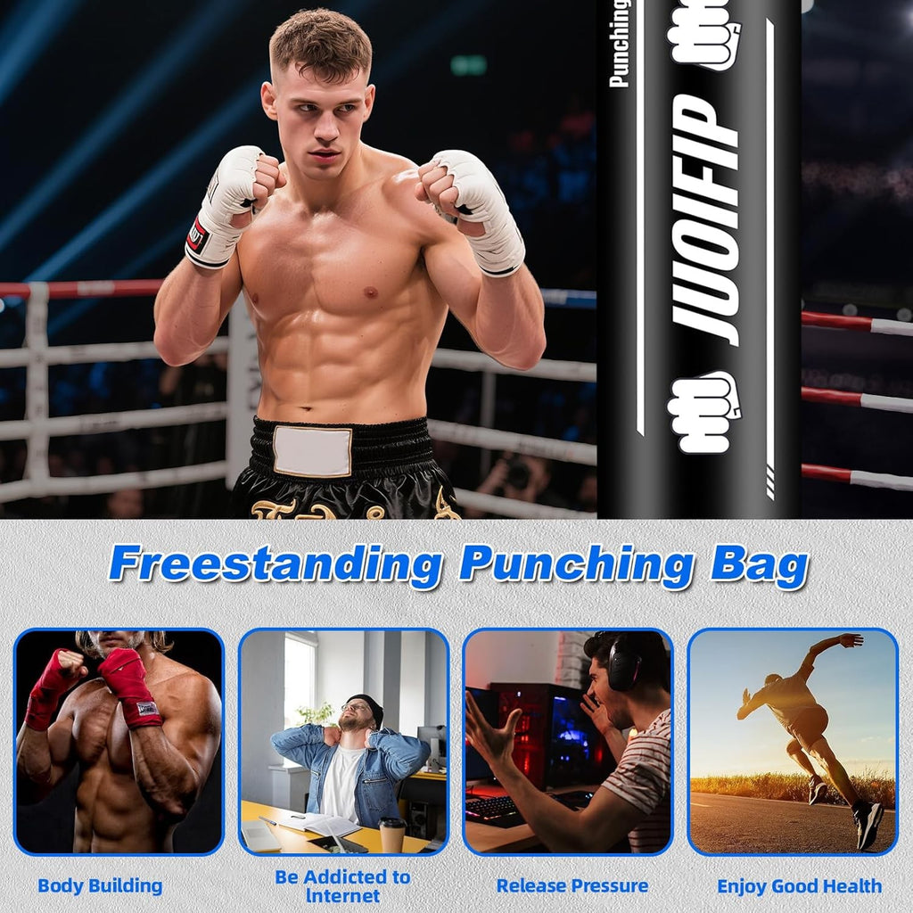 Heavy Punching Bag Boxing Free Standing Fitness MMA Fitness Training Equipment